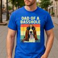 Cool Basset Hound For Men Dad Dog Basset Hound Lovers Men's Casual T-Shirt Royal Blue Cool Basset Hound For Men Dad Dog Basset Hound Lovers Men's Casual T-Shirt Royal Blue