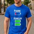 Cufflinks Battery Filled Tired Dad Low Battery Charge Men's Casual T-Shirt Royal Blue Cufflinks Battery Filled Tired Dad Low Battery Charge Men's Casual T-Shirt Royal Blue