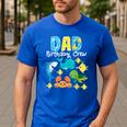 Dad Birthday Crew Sea Ocean Fish Aquarium Bday Party Men's Casual T-Shirt Royal Blue Dad Birthday Crew Sea Ocean Fish Aquarium Bday Party Men's Casual T-Shirt Royal Blue