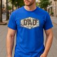 Dad Est 2026 Logo Father 2026 Loading New Dad 2026 Men's Casual T-Shirt Royal Blue Dad Est 2026 Logo Father 2026 Loading New Dad 2026 Men's Casual T-Shirt Royal Blue