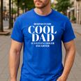 Dad Quote Fathers Day Shirt For Dad From Daughter Men's Casual T-Shirt Royal Blue Dad Quote Fathers Day Shirt For Dad From Daughter Men's Casual T-Shirt Royal Blue