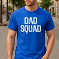 Dad Squad Cool Men's Casual T-Shirt Royal Blue Dad Squad Cool Men's Casual T-Shirt Royal Blue