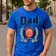 Dad Could Use A Beer Men's Casual T-Shirt Royal Blue