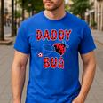 Daddy Bug Ladybug Dad Men's Casual T-Shirt Royal Blue Daddy Bug Ladybug Dad Men's Casual T-Shirt Royal Blue
