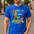 Daddy Dinosaur Shirt Cute Birthday Boy Family Apparel Men's Casual T-Shirt Royal Blue Daddy Dinosaur Shirt Cute Birthday Boy Family Apparel Men's Casual T-Shirt Royal Blue