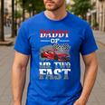 Daddy Of Mr Two Fast Two Fast 2 Curious 2nd Birthday Men's Casual T-Shirt Royal Blue