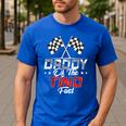 Daddy Of The Two Fast Second Birthday Racing Car Family Men's Casual T-Shirt Royal Blue