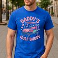 Daddy's Golf Buddy Cute Family Golfer Sport Fan Tee Matching Men's Casual T-Shirt Royal Blue Daddy's Golf Buddy Cute Family Golfer Sport Fan Tee Matching Men's Casual T-Shirt Royal Blue