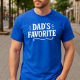 Dad's Favorite Men's Casual T-Shirt Royal Blue