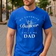 Dance Dad And Daughter Shirt For Men Men's Casual T-Shirt Royal Blue