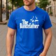 The Dancefather Dance Dad Dancer Dancing Father Men Men's Casual T-Shirt Royal Blue The Dancefather Dance Dad Dancer Dancing Father Men Men's Casual T-Shirt Royal Blue