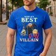Despicable Me Minions Father's Day World's Best Dad Villain Men's Casual T-Shirt Royal Blue Despicable Me Minions Father's Day World's Best Dad Villain Men's Casual T-Shirt Royal Blue