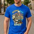 Doing Dad Shit Dad Joke Skeleton Dad Dad Father's Day Men's Casual T-Shirt Royal Blue Doing Dad Shit Dad Joke Skeleton Dad Dad Father's Day Men's Casual T-Shirt Royal Blue