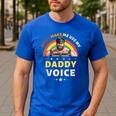 Don't Make Me Use My Daddy Voice Gay Bear Pride Men's Casual T-Shirt Royal Blue Don't Make Me Use My Daddy Voice Gay Bear Pride Men's Casual T-Shirt Royal Blue
