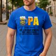 Drinking Opa Like A Regular Grandpa Much Cooler Beer Dad Men's Casual T-Shirt Royal Blue
