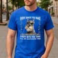 Every Snack You Make Miniature Schnauzer Dog Mom Dad Men's Casual T-Shirt Royal Blue Every Snack You Make Miniature Schnauzer Dog Mom Dad Men's Casual T-Shirt Royal Blue