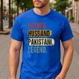 Father Husband Pakistani Legend Pakistan Dad Father's Day Men's Casual T-Shirt Royal Blue Father Husband Pakistani Legend Pakistan Dad Father's Day Men's Casual T-Shirt Royal Blue