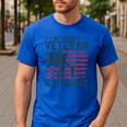 Father Veterans Day My Favorite Veteran Is My Daddy For Kids Men's Casual T-Shirt Royal Blue Father Veterans Day My Favorite Veteran Is My Daddy For Kids Men's Casual T-Shirt Royal Blue