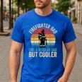 Firefighter Dad Like Regular Dad But Cooler Father's Day Men's Casual T-Shirt Royal Blue Firefighter Dad Like Regular Dad But Cooler Father's Day Men's Casual T-Shirt Royal Blue