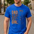 The Flintstones Fred Flintstone Dad Of The Birthday Girl Men's Casual T-Shirt Royal Blue The Flintstones Fred Flintstone Dad Of The Birthday Girl Men's Casual T-Shirt Royal Blue