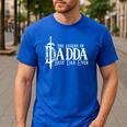 Gamer Father's Day Dad Men's Casual T-Shirt Royal Blue