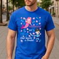 Gender Reveal Party Shirt Mermaid Or Pirate Dad Wants Pirate Men's Casual T-Shirt Royal Blue Gender Reveal Party Shirt Mermaid Or Pirate Dad Wants Pirate Men's Casual T-Shirt Royal Blue