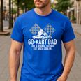 Go-Kart Dad Shirt Kart Racing Go-Cart Karting For Daddy Men's Casual T-Shirt Royal Blue