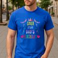Happy Birthday Dad Men's Casual T-Shirt Royal Blue