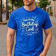 Harry Potter Dad Of The Birthday Girl Magical Things Logo Men's Casual T-Shirt Royal Blue
