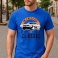 I'm Not Old I'm Classic Muscle Cars Retro Dad Vintage Car Men's Casual T-Shirt Royal Blue I'm Not Old I'm Classic Muscle Cars Retro Dad Vintage Car Men's Casual T-Shirt Royal Blue