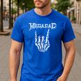 Megadad Retro 90s Hard Rock Band Heavy Metal Father's Day Men's Casual T-Shirt Royal Blue Megadad Retro 90s Hard Rock Band Heavy Metal Father's Day Men's Casual T-Shirt Royal Blue