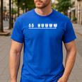 Missing 10mm Socket Car Auto Mechanic Garage Men Dad Men's Casual T-Shirt Royal Blue