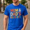 Mom & Dad's Favorite Men's Casual T-Shirt Royal Blue