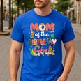 Mom And Dad Birthday Girl Matching Family Party Decorations Men's Casual T-Shirt Royal Blue