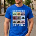 In My Monster Trucks Dad Era Men's Casual T-Shirt Royal Blue In My Monster Trucks Dad Era Men's Casual T-Shirt Royal Blue