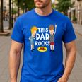 MTV Beavis And Butthead This Dad Rocks Men's Casual T-Shirt Royal Blue