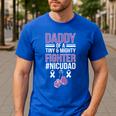 NICU Dad Micro Preemie Baby Dad Of NICU Warrior Appreciation Men's Casual T-Shirt Royal Blue