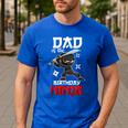 Ninja Favor Shirt For Men Dad Of The Birthday Boy Men's Casual T-Shirt Royal Blue
