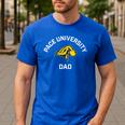 Pace University Setters Arched Dad Men's Casual T-Shirt Royal Blue Pace University Setters Arched Dad Men's Casual T-Shirt Royal Blue