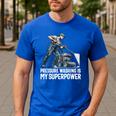 Power Washing Pressure Washing For Washer Dad Men Grandpa Men's Casual T-Shirt Royal Blue