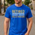 Retirement Best Retired 2026 Tee For Men Women Dad Mom Men's Casual T-Shirt Royal Blue