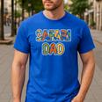 Safari Dad Safari Outfit Safari Costume Cute African Safari Men's Casual T-Shirt Royal Blue Safari Dad Safari Outfit Safari Costume Cute African Safari Men's Casual T-Shirt Royal Blue