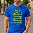 Scooby-Doo Father's Day Vintage Group Shot This Dad Is Men's Casual T-Shirt Royal Blue