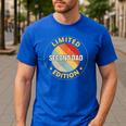 Second Dad Men's Casual T-Shirt Royal Blue