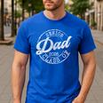 Senior 2026 Graduate Proud Dad Class Of 2026 Dad Senior Men Men's Casual T-Shirt Royal Blue Senior 2026 Graduate Proud Dad Class Of 2026 Dad Senior Men Men's Casual T-Shirt Royal Blue