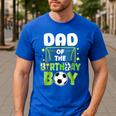 Soccer Dad Birthday Boy Party Soccer Family Matching Men's Casual T-Shirt Royal Blue Soccer Dad Birthday Boy Party Soccer Family Matching Men's Casual T-Shirt Royal Blue