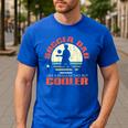 Soccer Dad Player Fan Best For Men Men's Casual T-Shirt Royal Blue