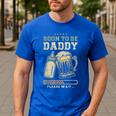 Soon To Be Daddy Fatherhood Baby Announcement Future Dad Men's Casual T-Shirt Royal Blue Soon To Be Daddy Fatherhood Baby Announcement Future Dad Men's Casual T-Shirt Royal Blue