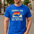 Squirrel Dad Pet Squirrel Owner Squirrel Lover Nuts Men's Casual T-Shirt Royal Blue