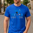 Star Wars Father's Day R2-D2 Dad's R 2 Cool Pun Men's Casual T-Shirt Royal Blue